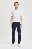 Pantalon chino slim #Simon mat en coton recyclé