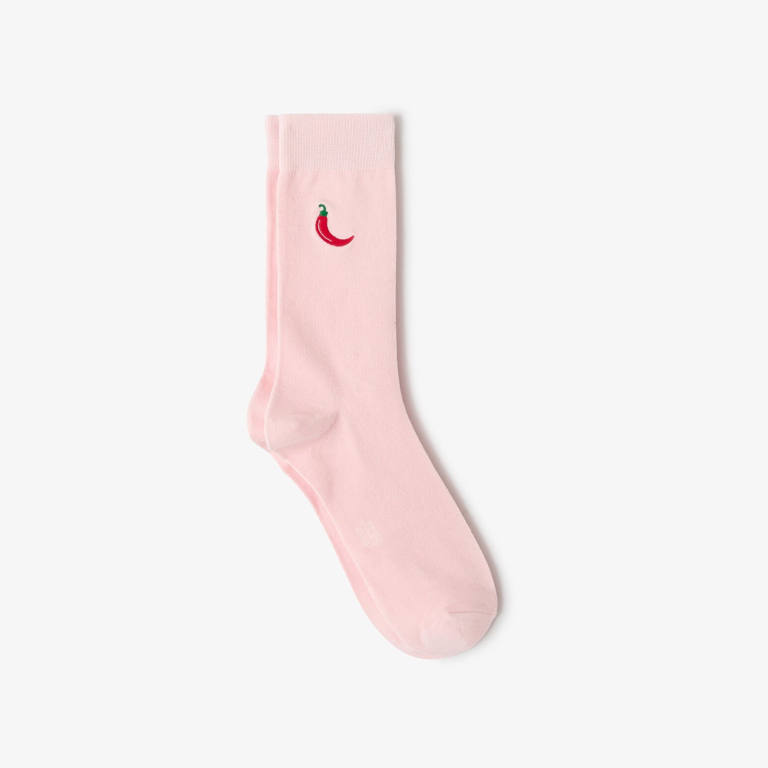 Chaussettes hautes brod&eacute;es