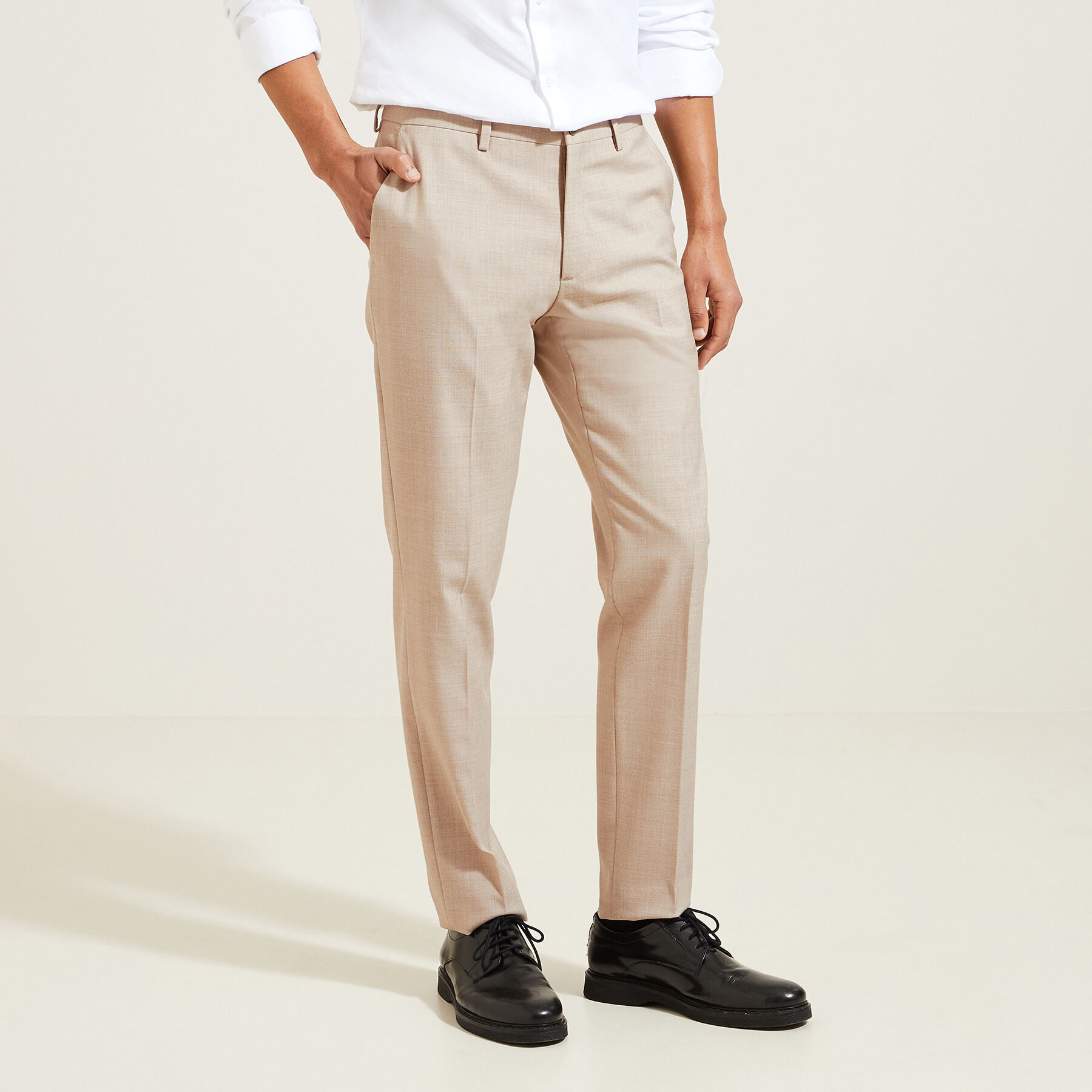 Pantalon de costume Beige Homme Jules