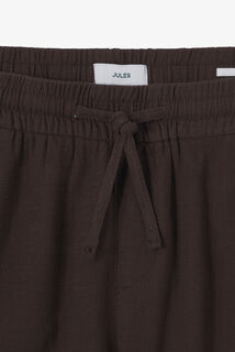 Pantalon loose matière texturée