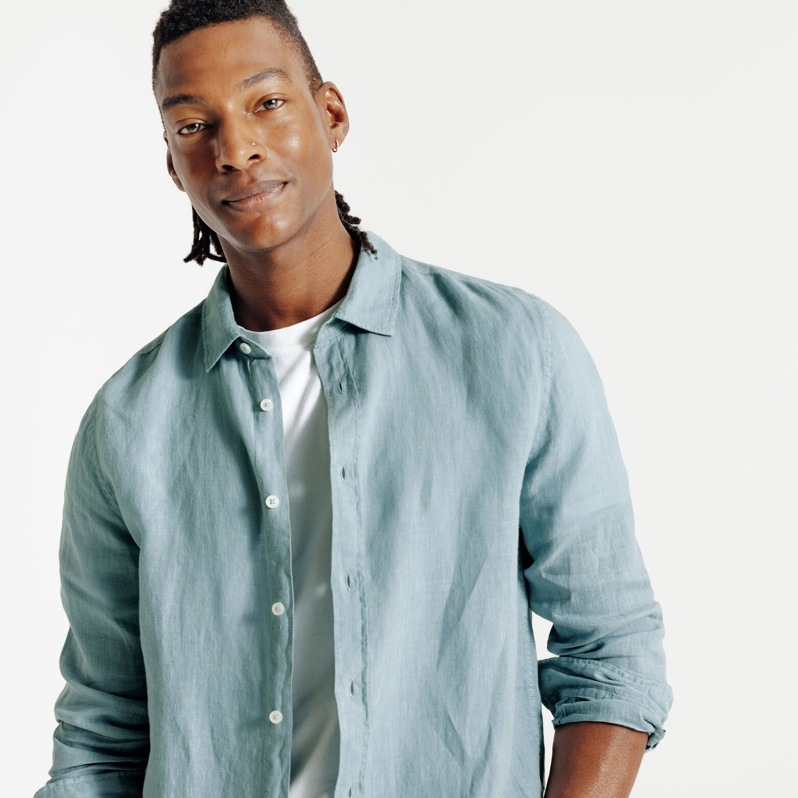 Chemise en lin regular