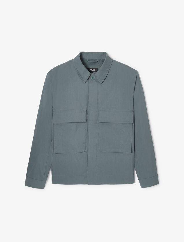 Veste mi-saison col chemise