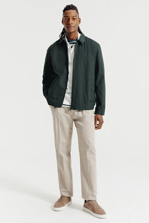 Jack met hemdskraag en rits