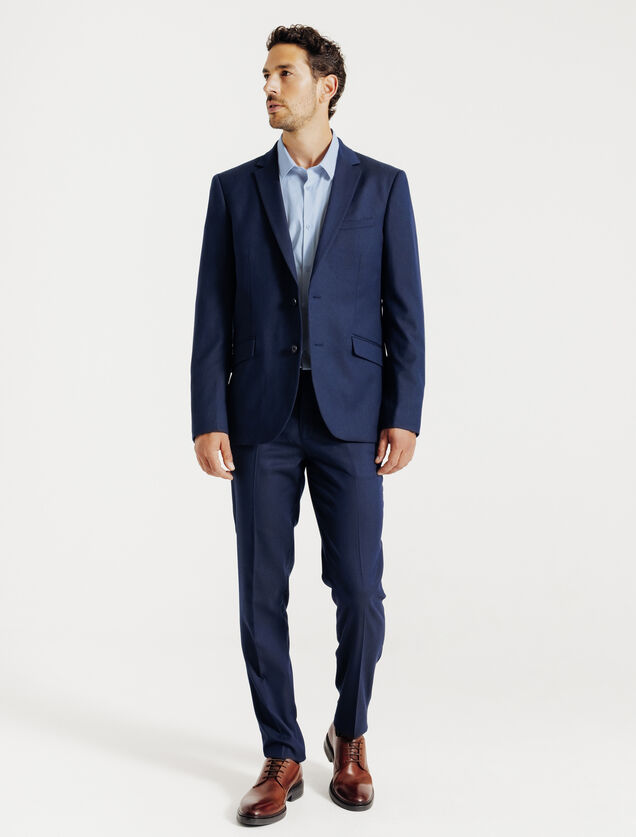 Chemise regular unie coton