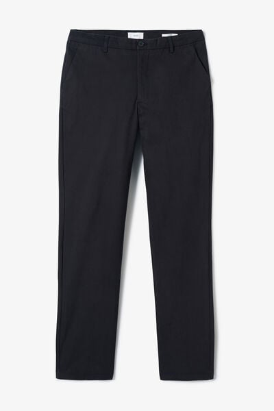 Pantalon straight twill