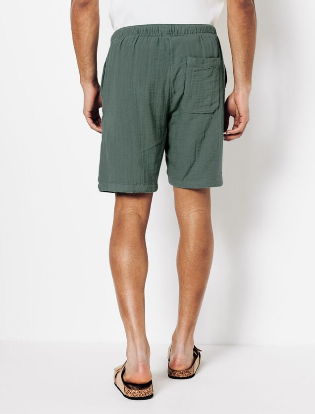 Short en gaze de coton