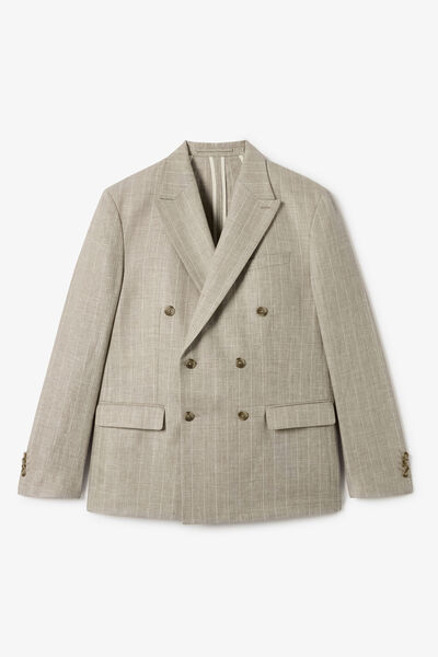 Veste de costume crois&eacute;e confort