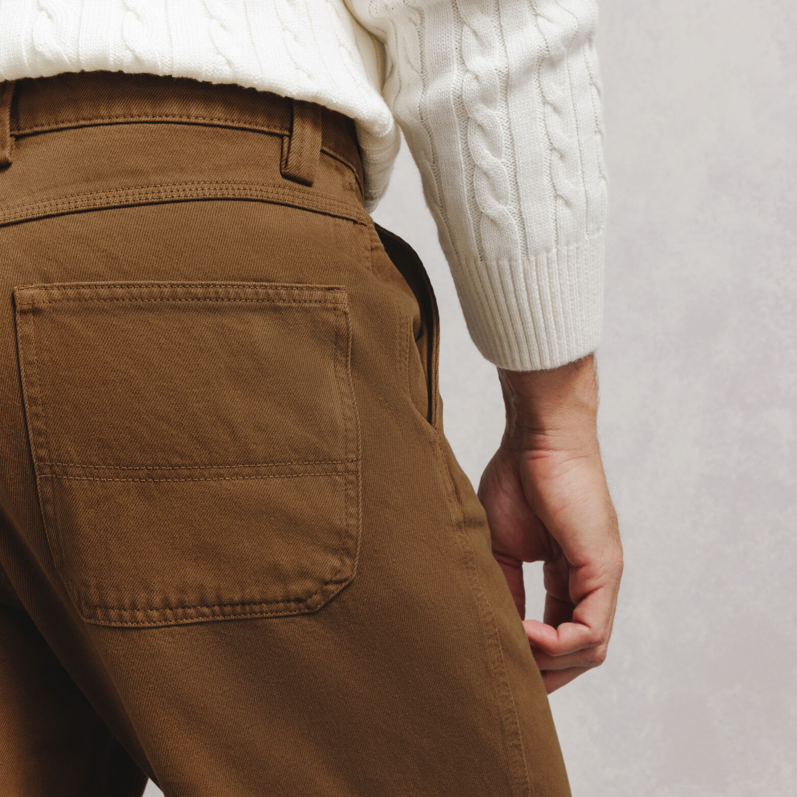 Pantalon loose 100% coton