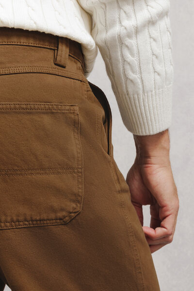 Pantalon loose 100% coton