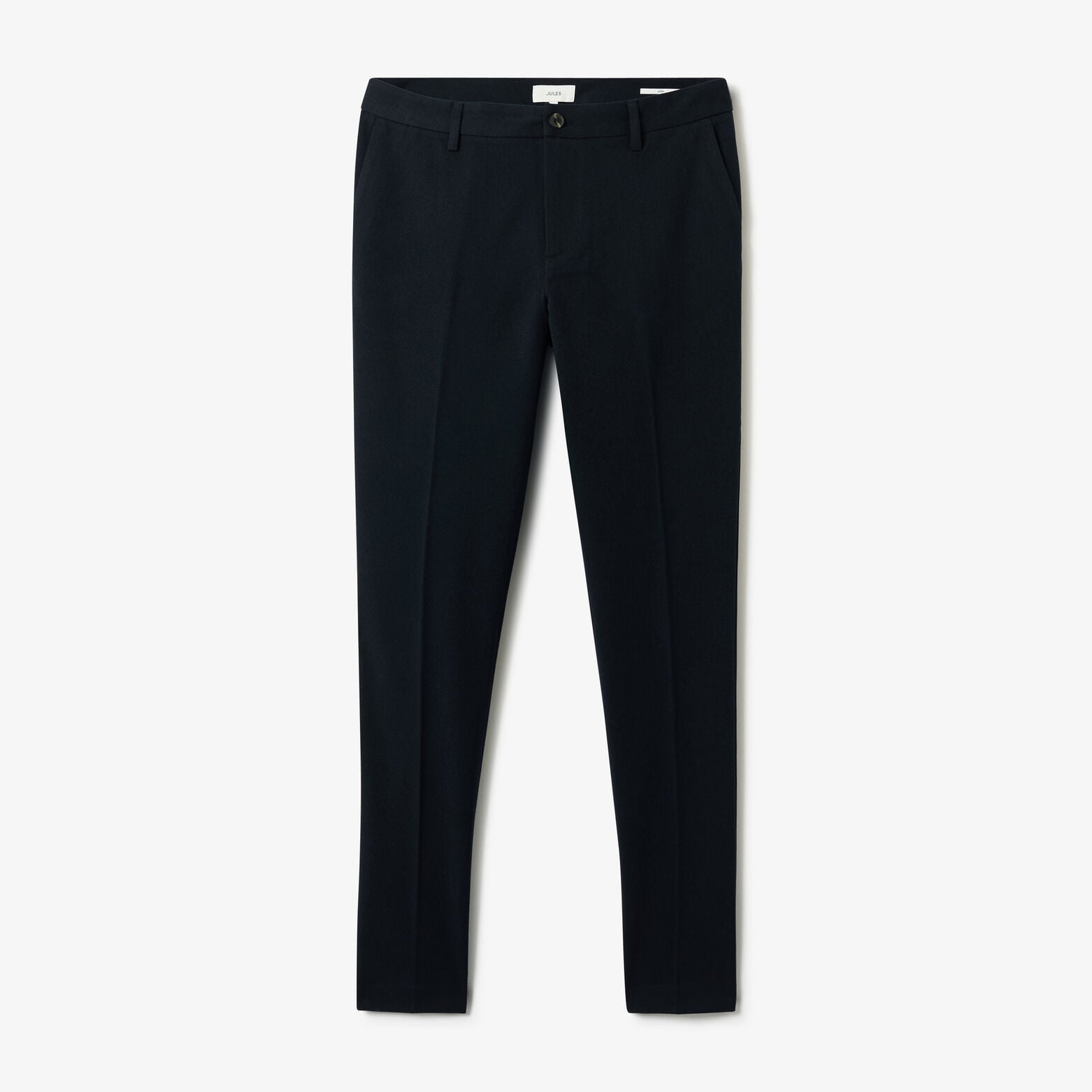 Pantalon chino slim en flanelle