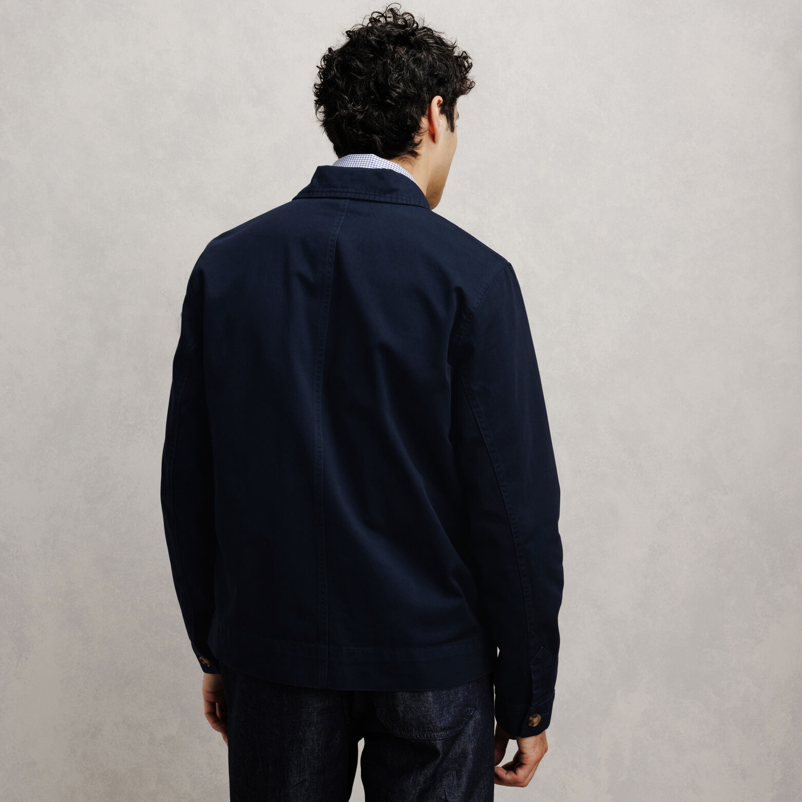 Veste col chemise boutonn&eacute;e mi-saison