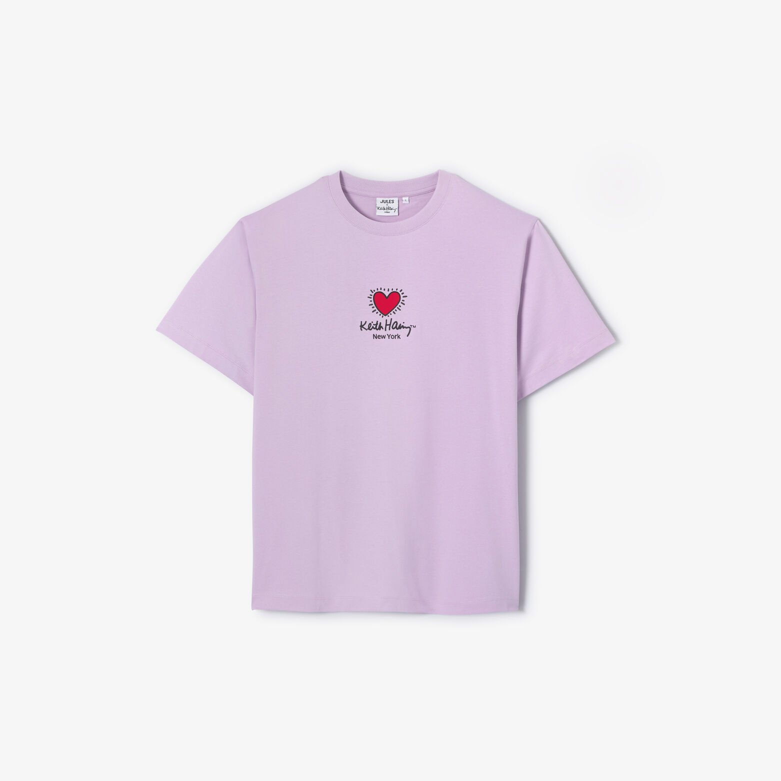 Tee shirt imprim&eacute; devant dos licence Keith Haring