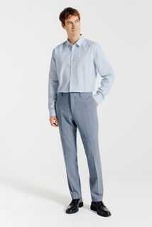 Regular fit effen hemd