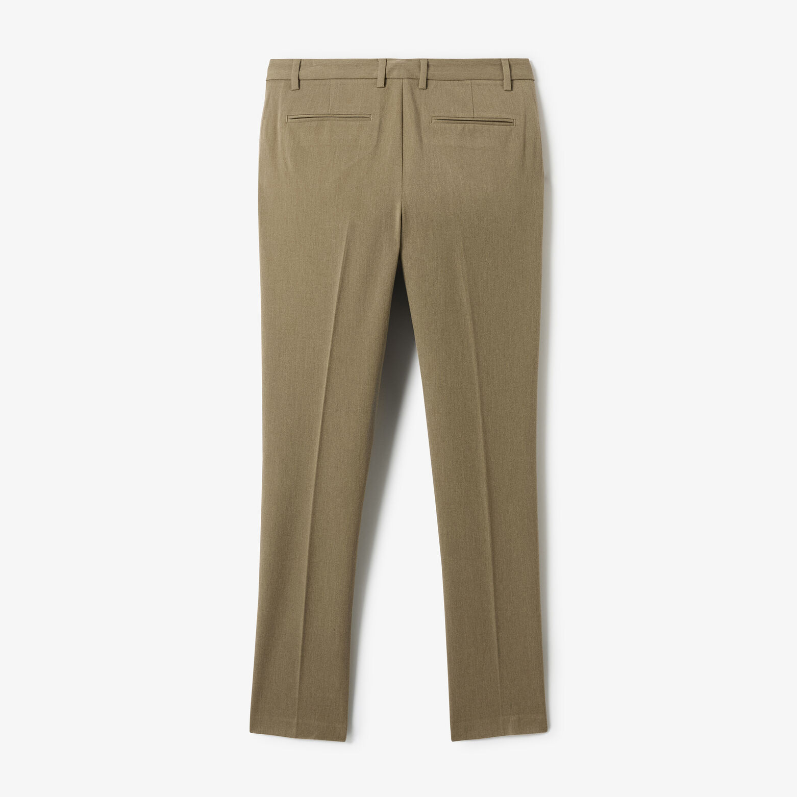 Pantalon chino slim en flanelle