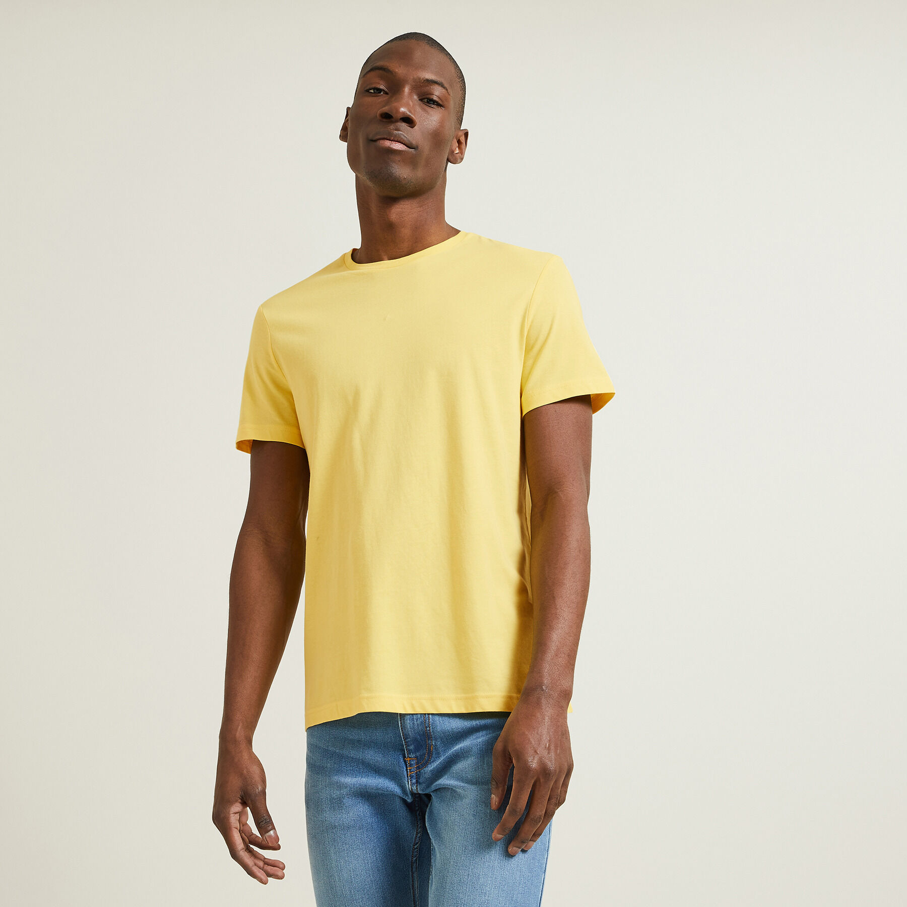 Tee shirt jaune Clearance