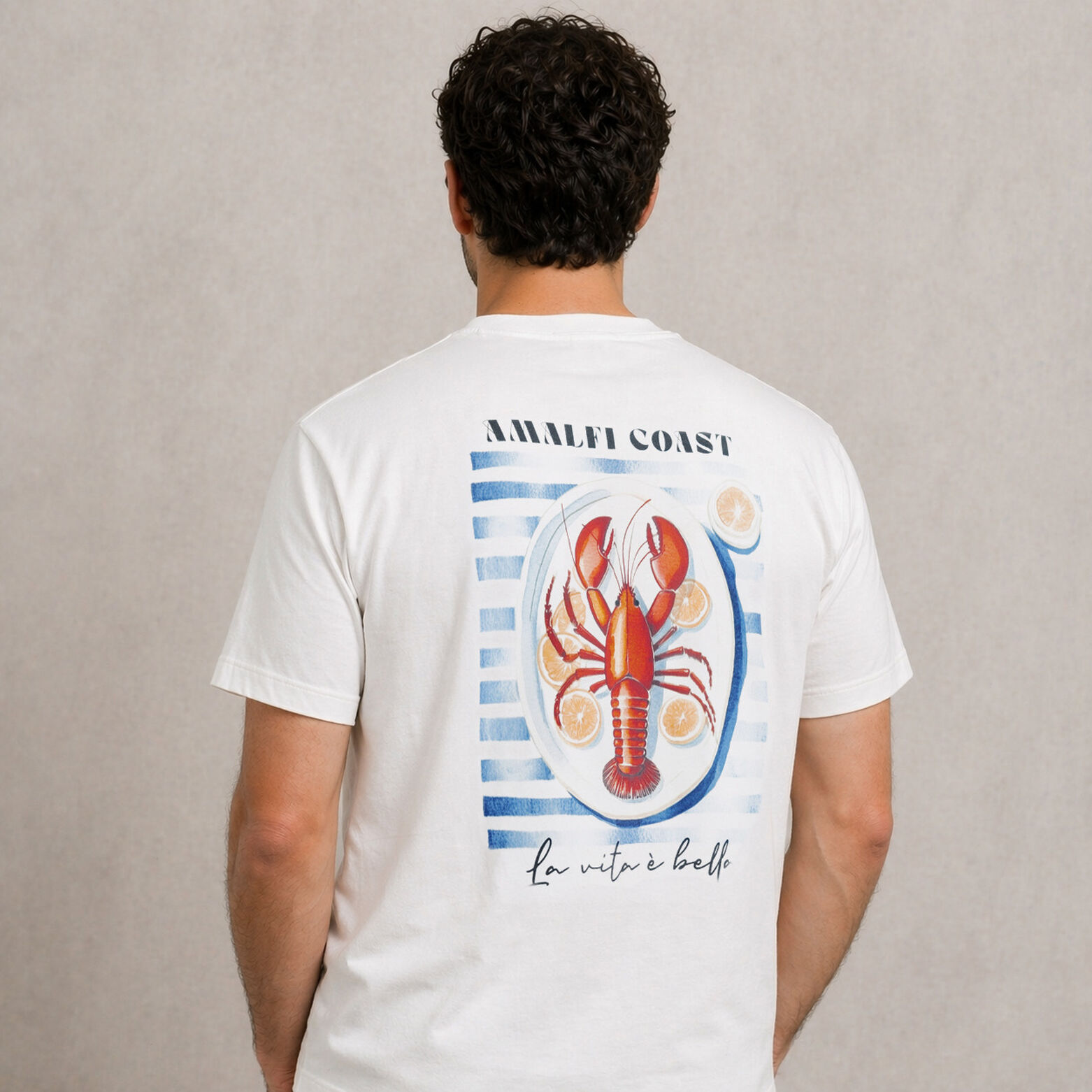 Tee shirt imprim&eacute; devant et dos