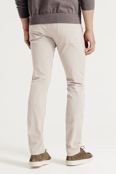 Pantalon 5 poches slim mati&egrave;re bi-stretch