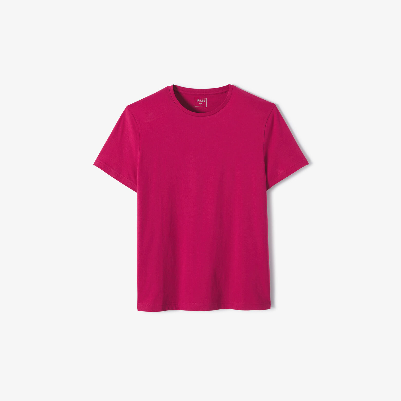 Basic T-shirt met ronde hals