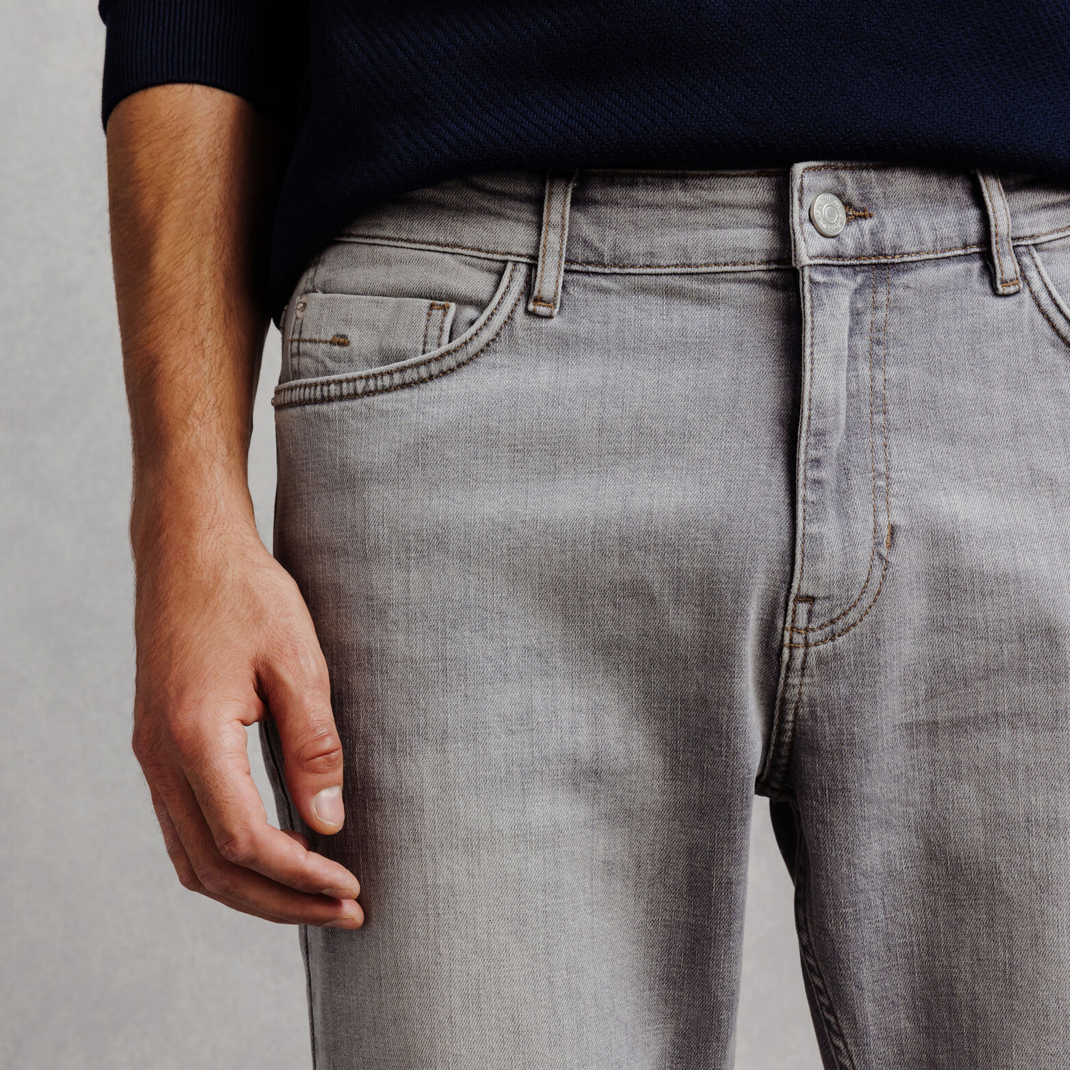 Jean straight 3 longueurs