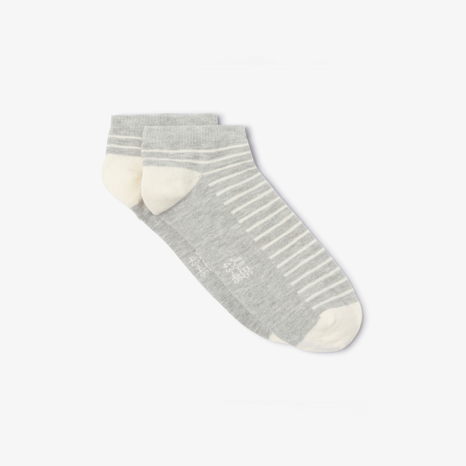 Chaussettes basses ray&eacute;es