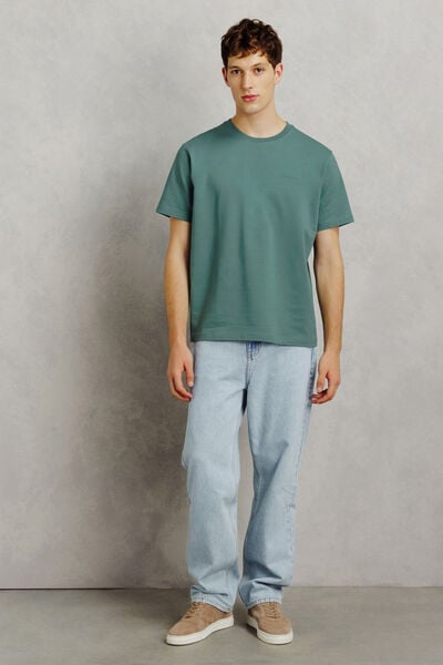 Tee shirt en molleton l&eacute;ger