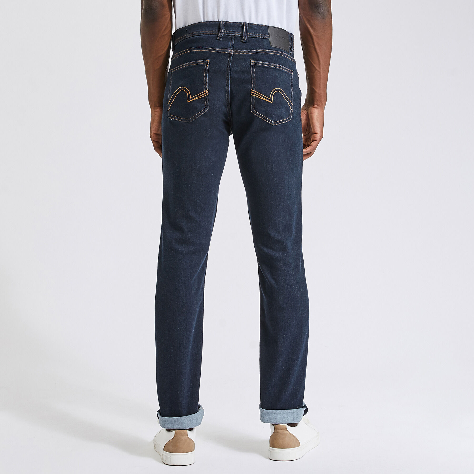 Jean slim urbanflex 4 longueurs Bleu Jules