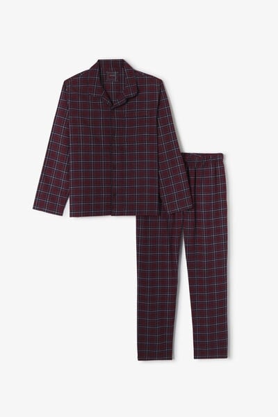 Ensemble pyjama en flanelle à carreaux