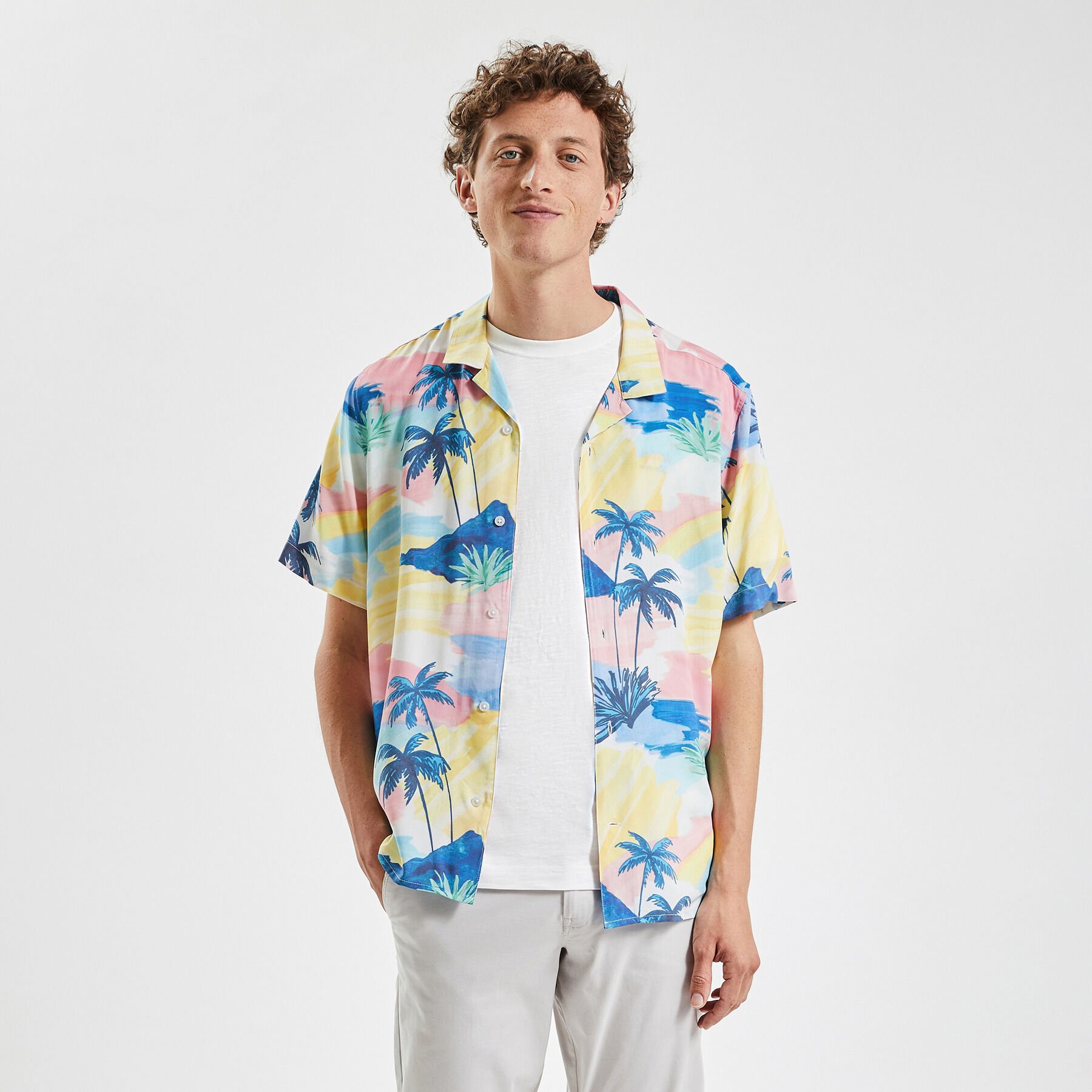 Chemise hawaienne hotsell homme gemo