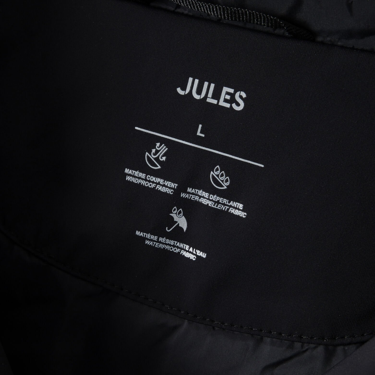 Blouson &agrave; capuche zipp&eacute;