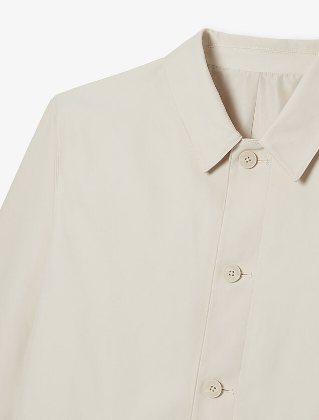 Veste mi-saison col chemise