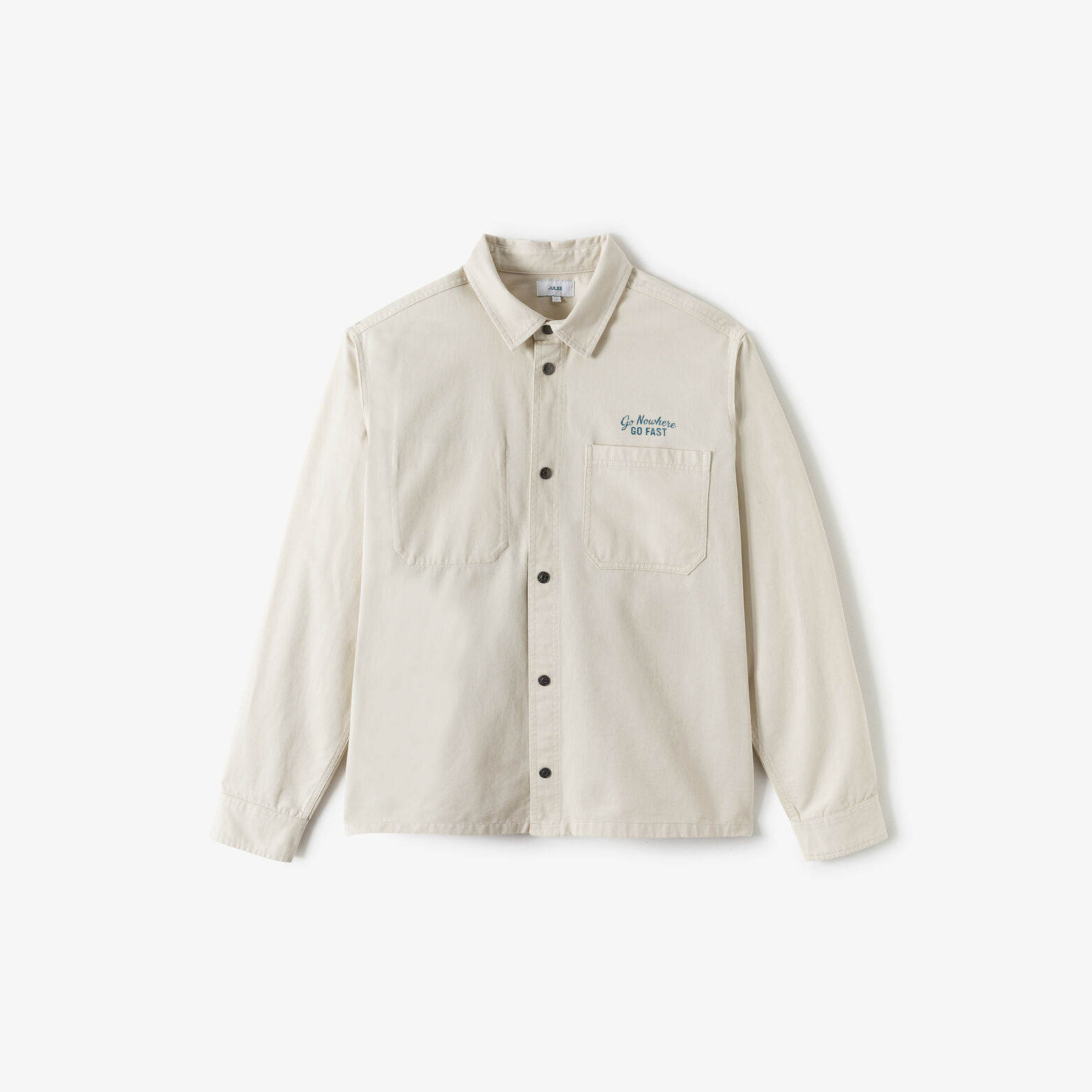 Surchemise en coton imprim&eacute;e