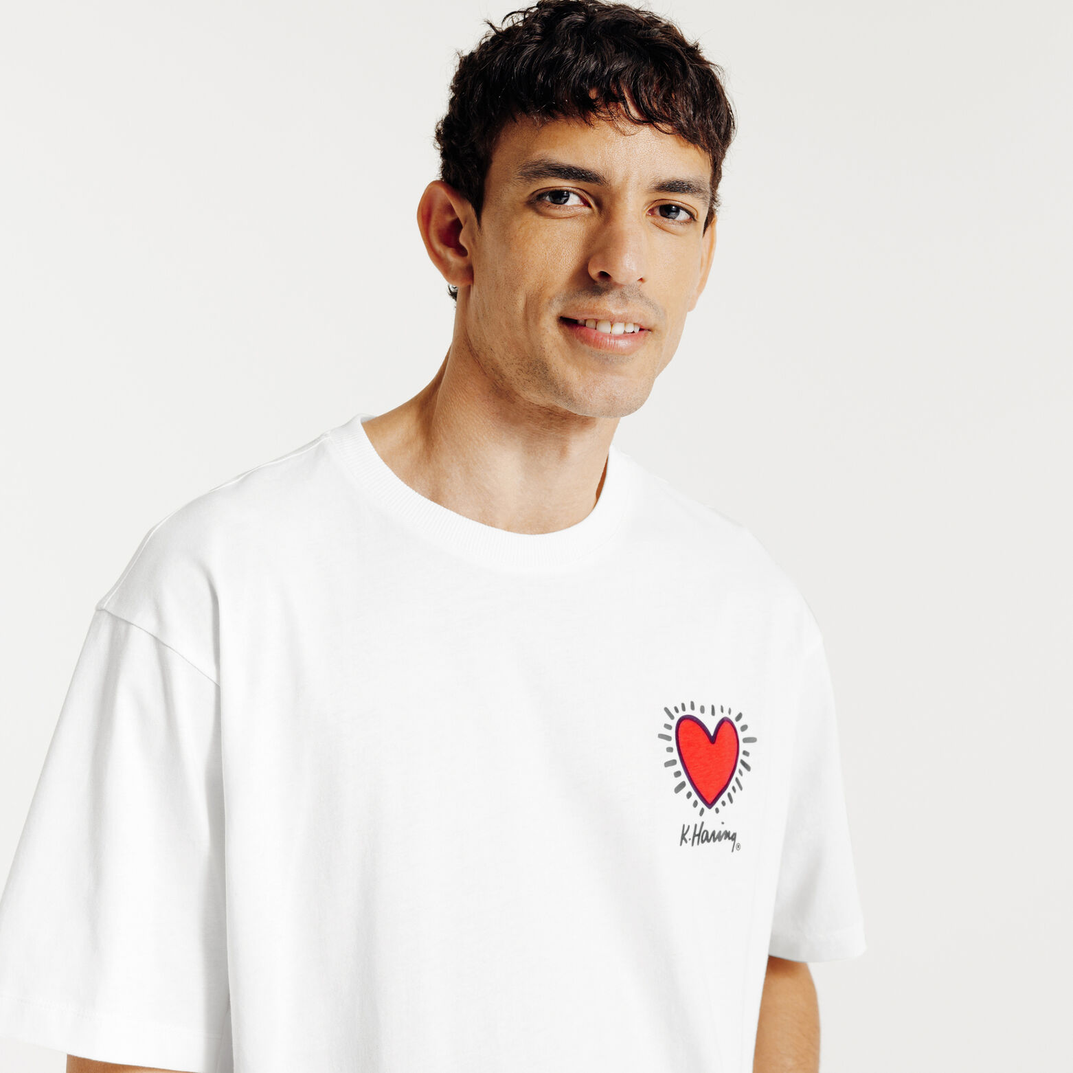 Tee shirt imprimé licence Keith Haring