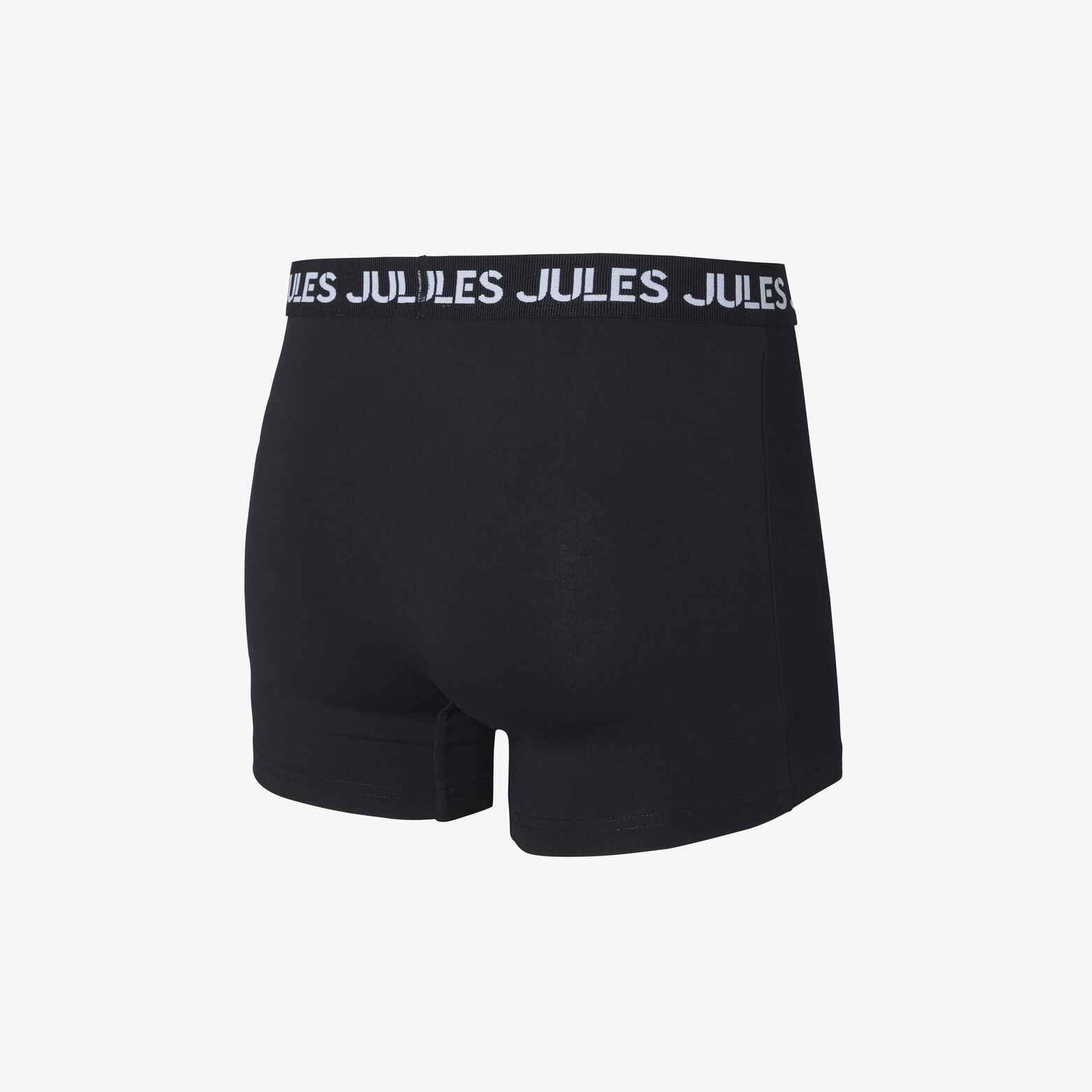 Boxer en coton avec ceinture color&eacute;e