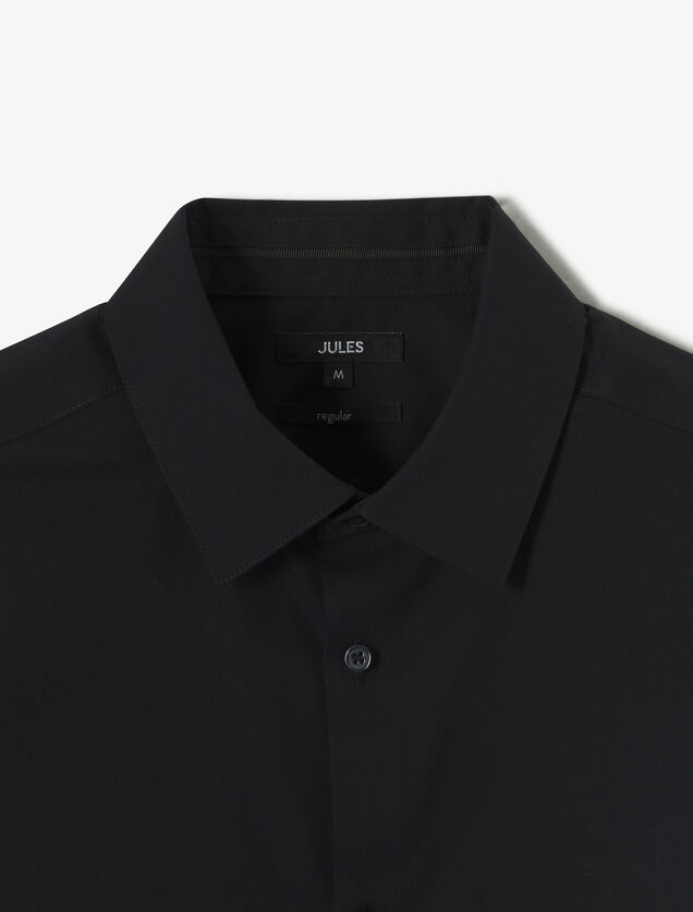 Chemise sans repassage en coton regular