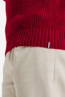 Trui van merino/kasjmiermix Made in France