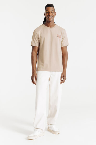 Tee shirt imprimé devant et dos food