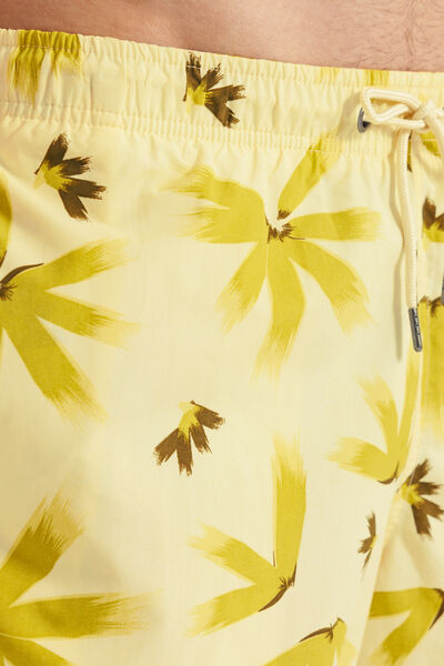 Zwemshort met bloemenprint