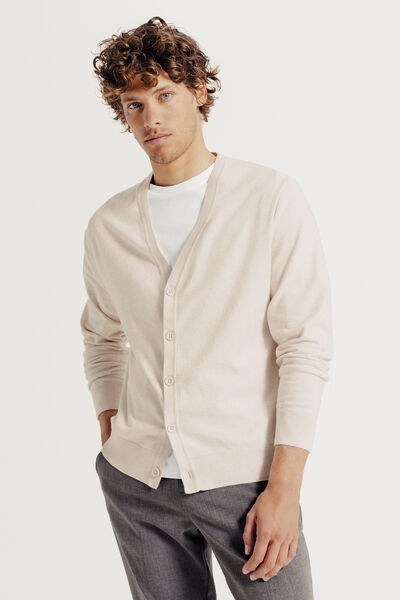 Cardigan boutonné