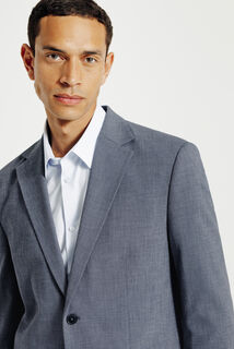Tweekleurig comfort fit kostuumvest