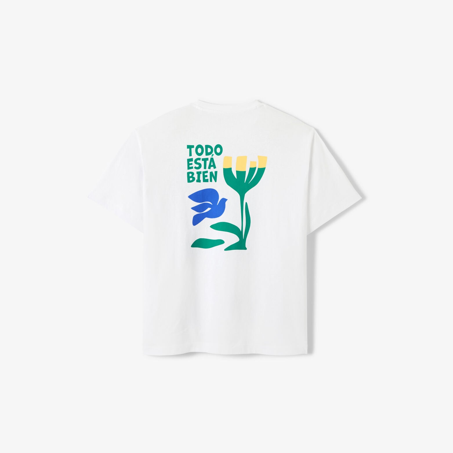 Tee shirt imprim&eacute; devant dos