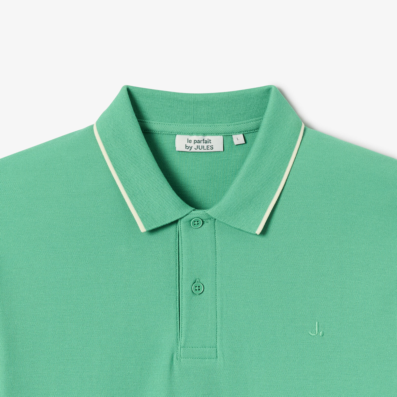 Polo manches courtes uni "le parfait by JULES"