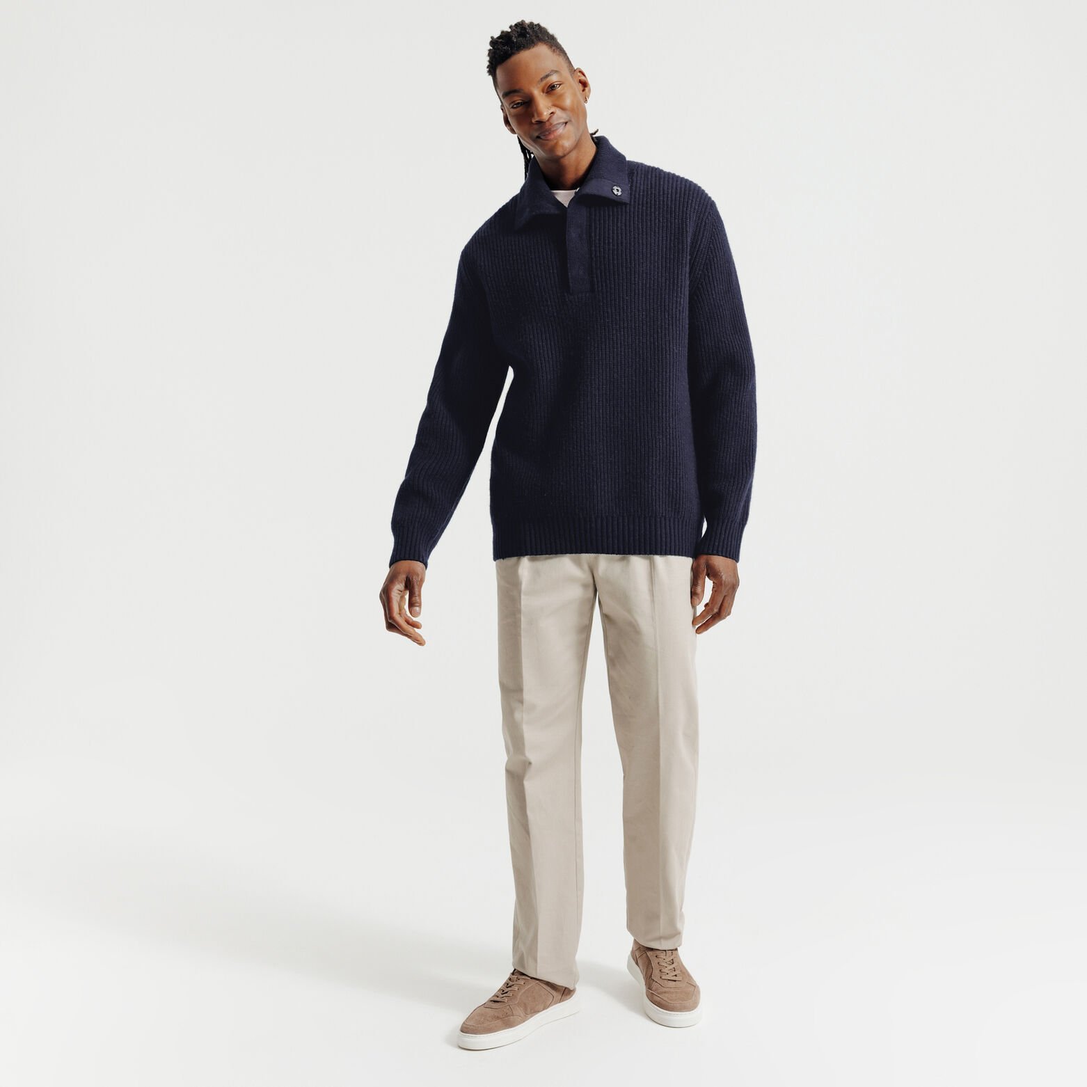 Pull col camionneur lambswool