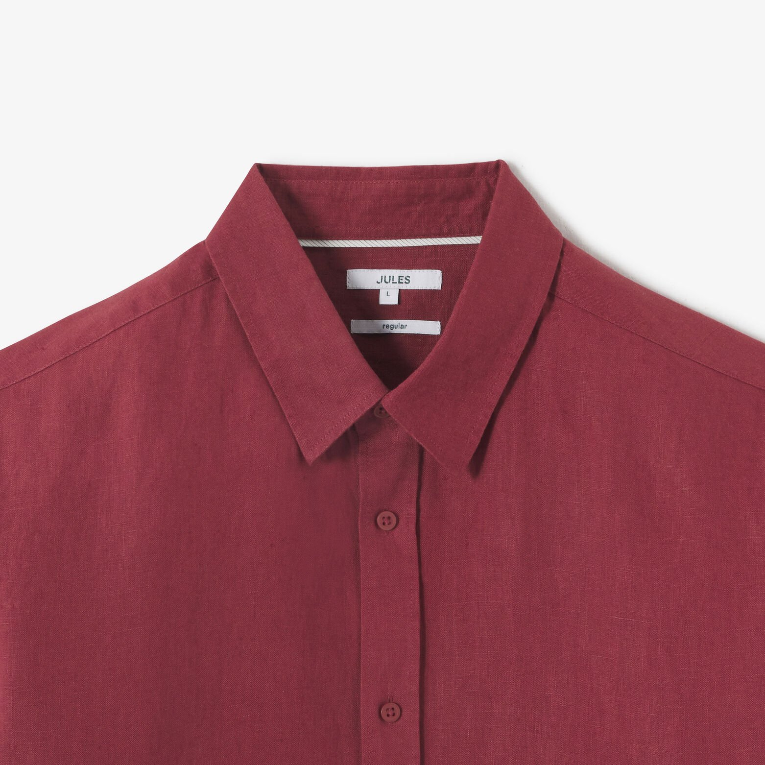 Chemise 100% lin unie