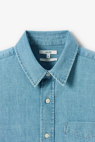 Chemise 100% coton chambray