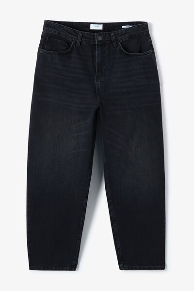 Jean barrel d&eacute;lav&eacute; 100% coton
