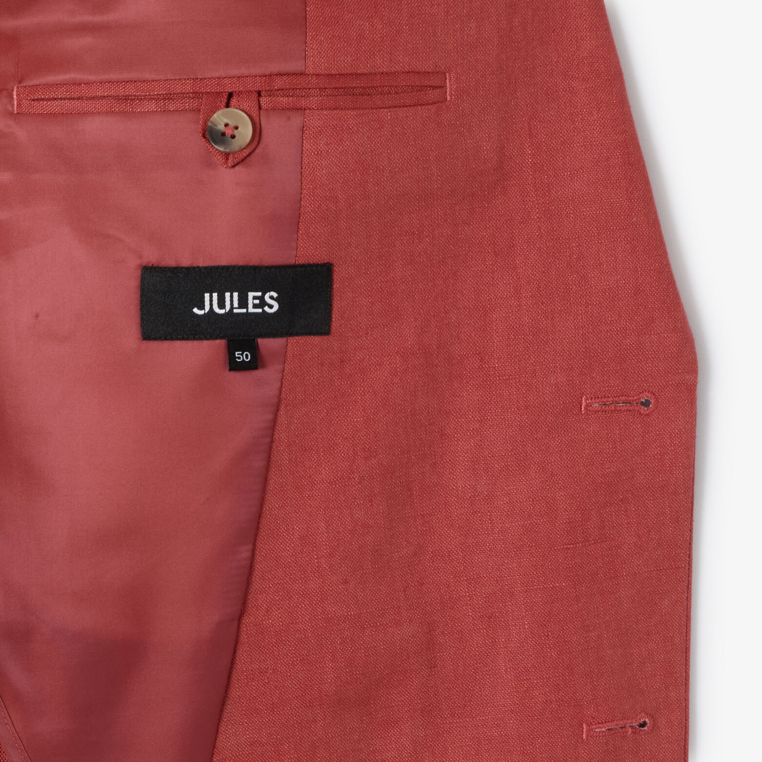Veste de costume 100% lin confort