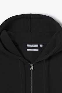 Sweat &agrave; capuche zipp&eacute;