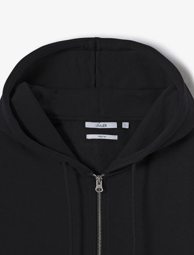 Sweat &agrave; capuche zipp&eacute;