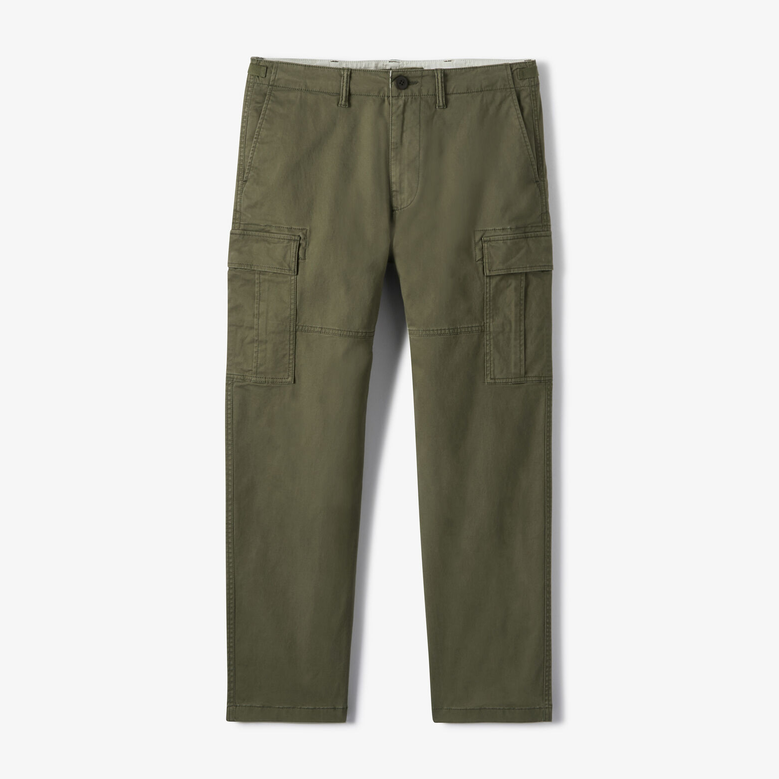 Pantalon cargo loose uni