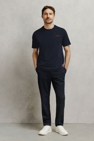 Tee shirt imprim&eacute; dos licence L'&Eacute;quipe